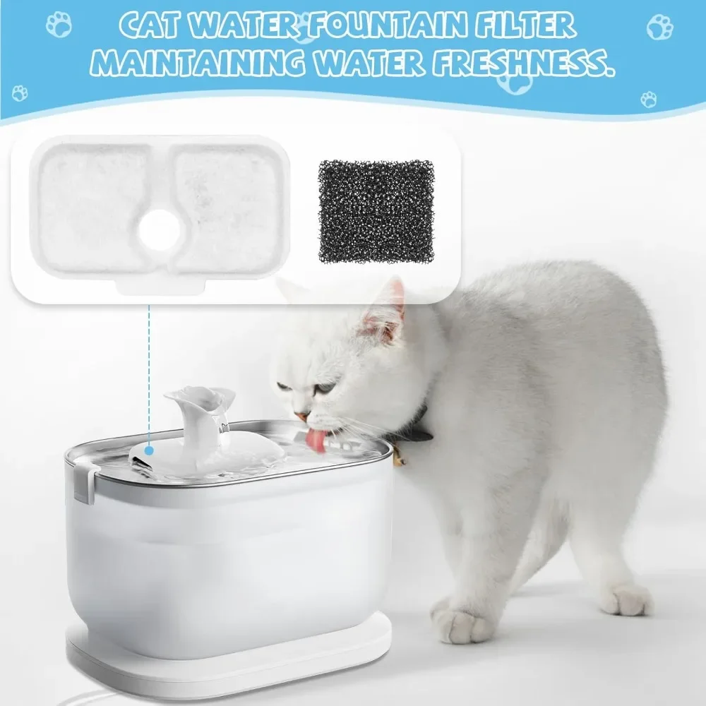 

Replacement Filter Sponge Cat Water Fountains for PLWF005/PLWF105/PLWF115/PLWF305