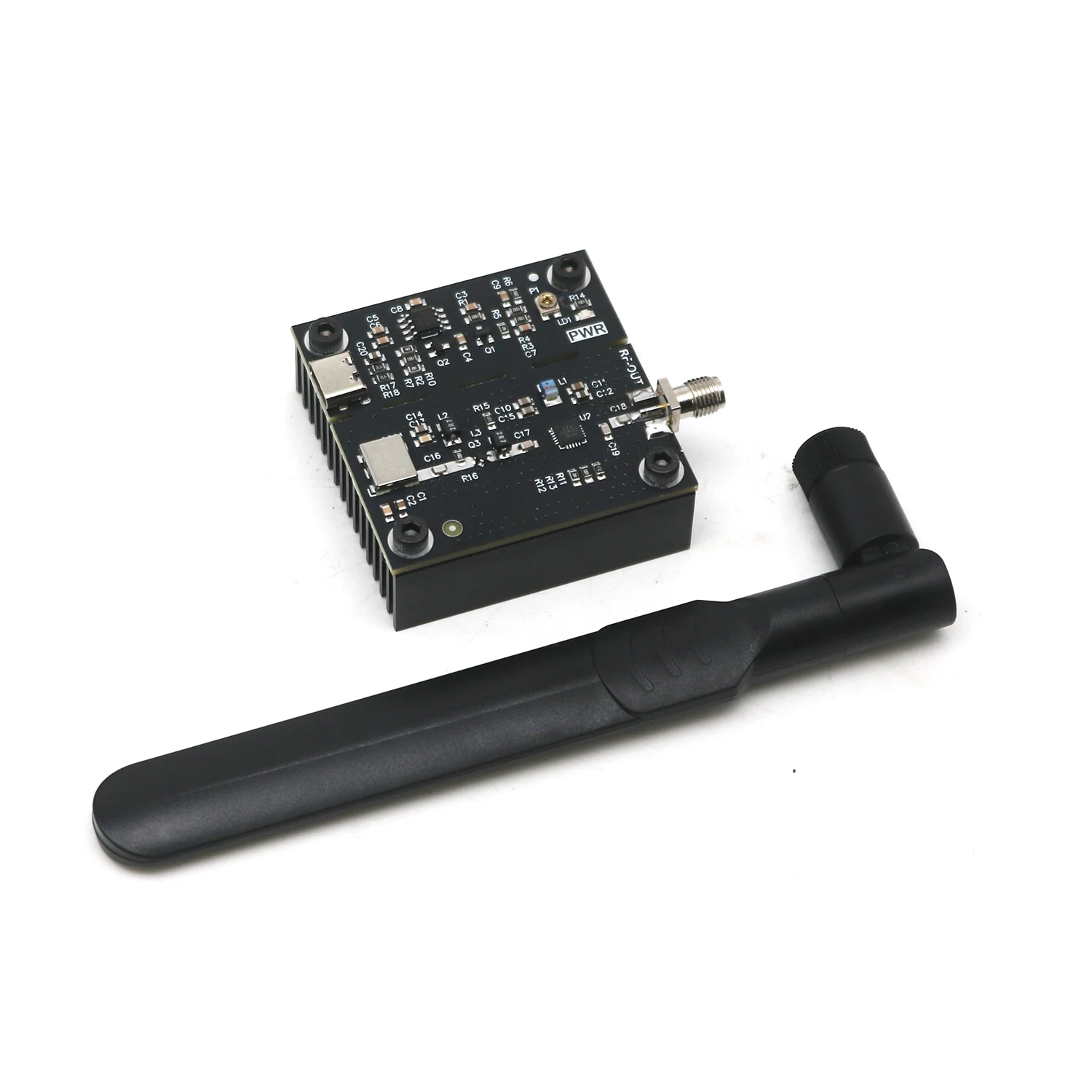 1W 5.2Ghz VCO Generator Signal Source integrated 1W power + Antenna For 5G WIFI