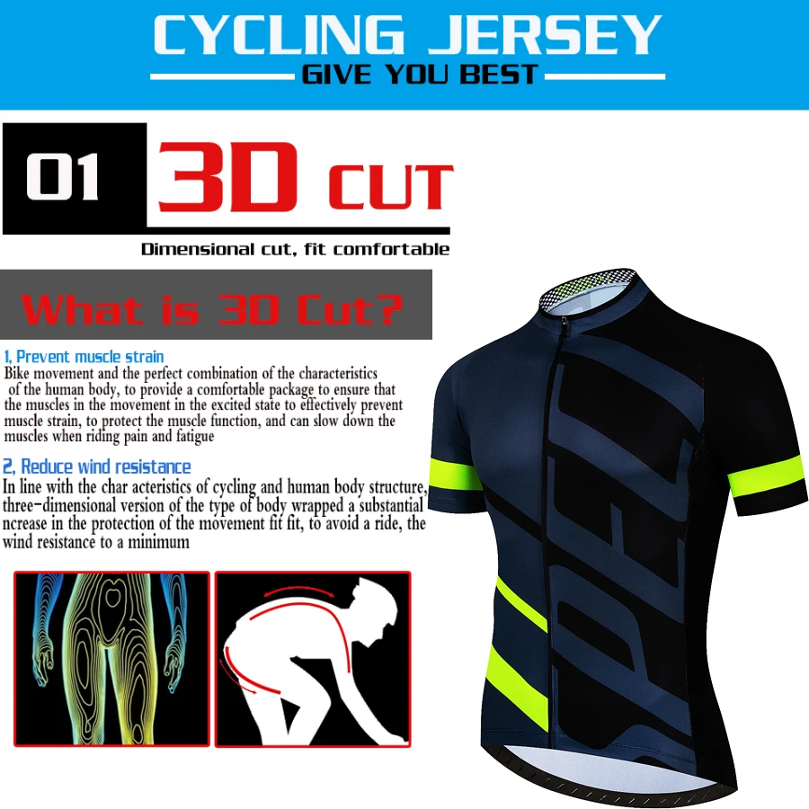 2024 Pro Team Cycling Jersey Set abbigliamento da Ciclismo estivo abbigliamento da bici MTB uniforme Maillot Ropa Ciclismo uomo Ciclismo tuta da