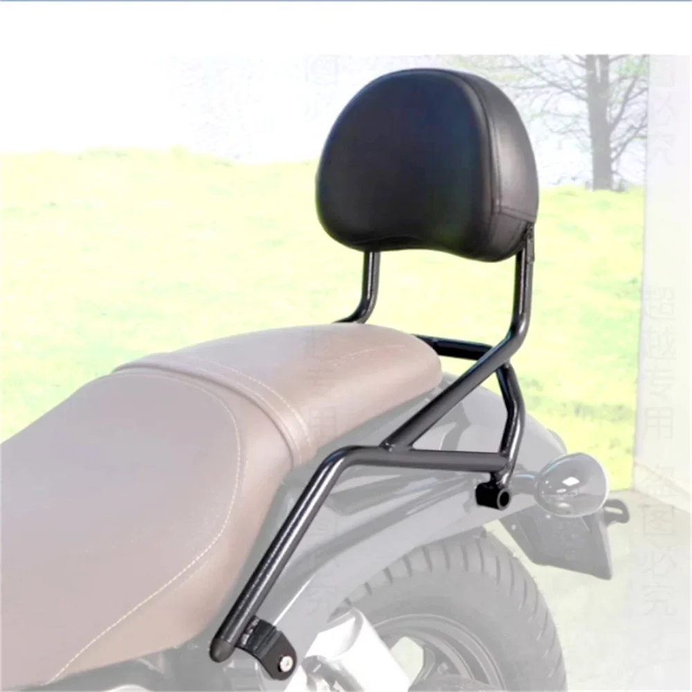 SRV350 SRV300 SRV150 luggage rack modification accessories For QJMOTOR SRV250 Tailstock armrest integrated back armrest backrest
