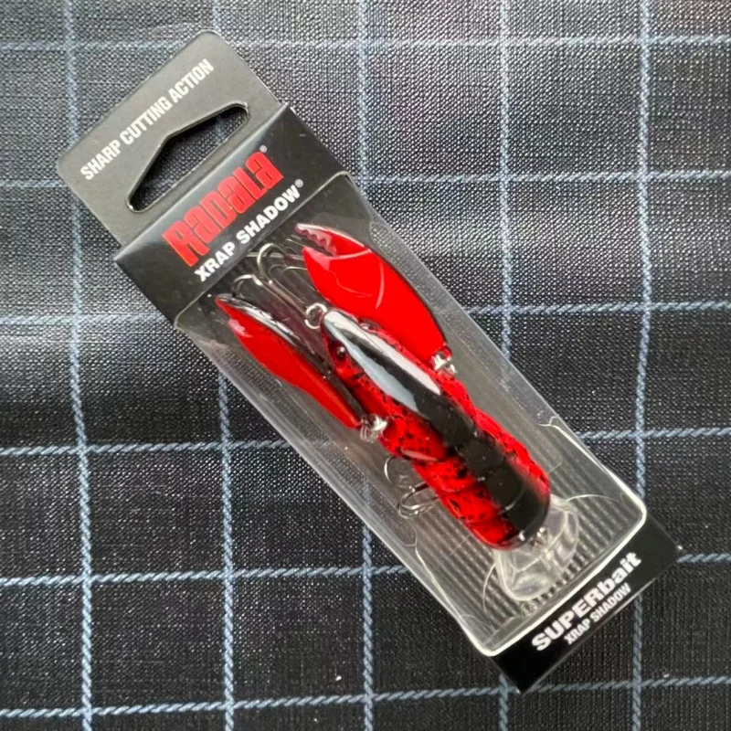 8209  RADALA Lure bait, freshwater crayfish hard bait ABS, swinging activity double clamp, all water biomimetic bait