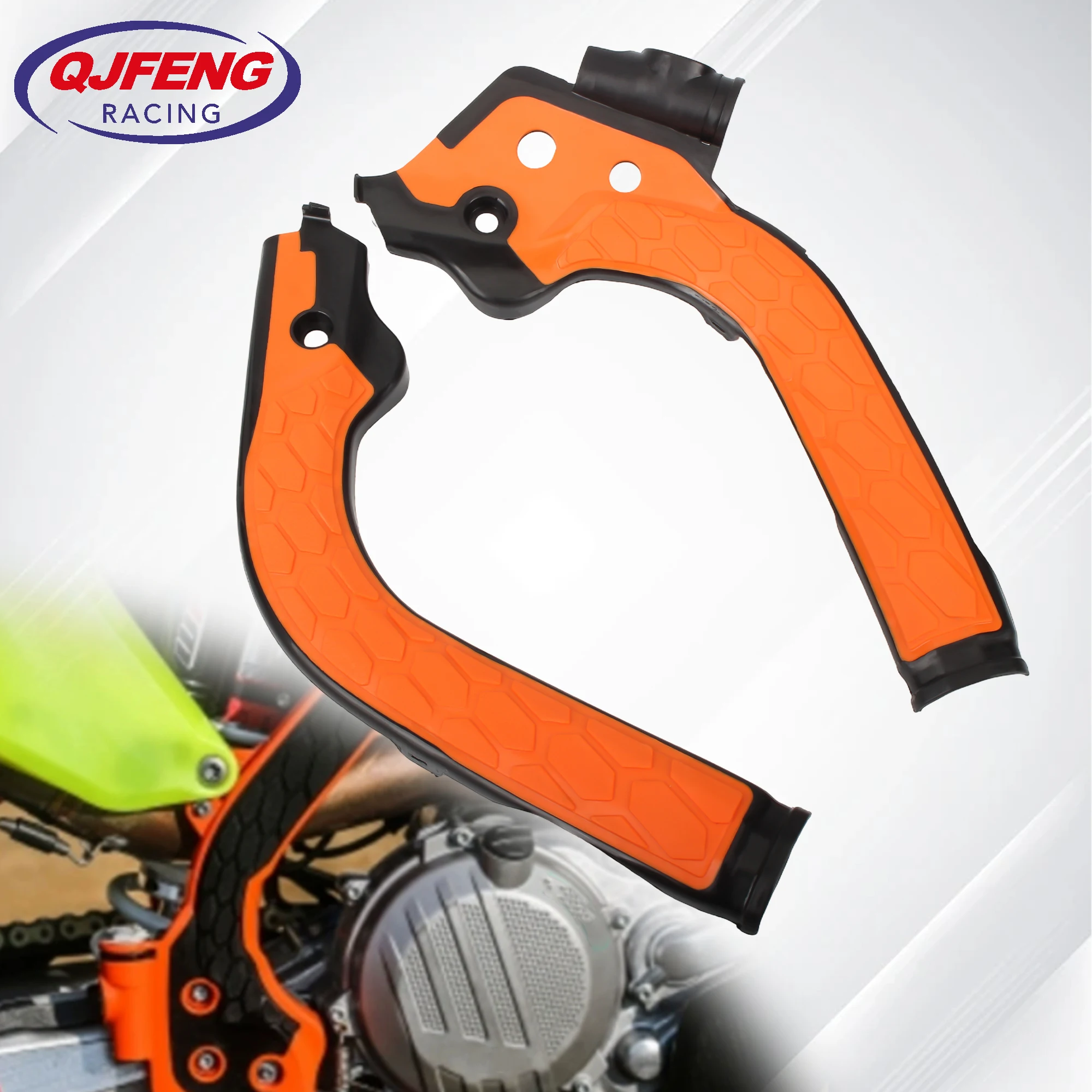 

Motocross Frame Guard Protection Cover FOR HUSQVARNA TC TX TE FC FE For KTM SX XSF XC XCW EXC XCF EXCF 85 125 250 450 250 300