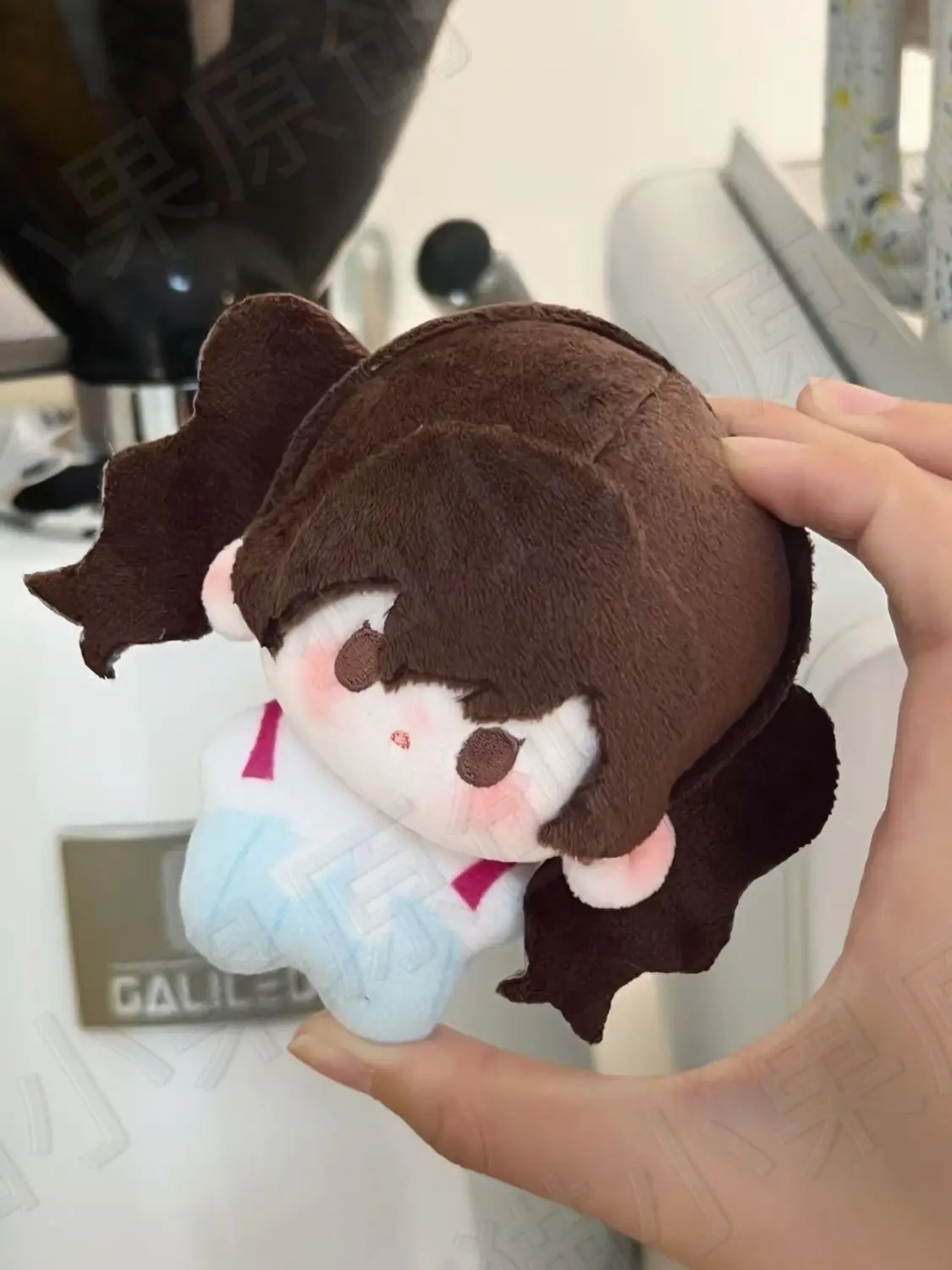 

Anime ‌Ouran High School Host Club Fujioka Haruhi Cosplay 10cm Cotton Doll Figure Plush Pendant Keychain Gifts Toys Plushies