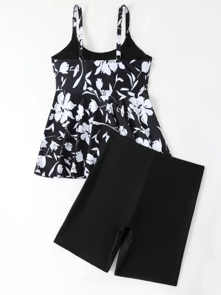 XL-4XL Bikini Plus Size z Wysokim Stanem Damskie Push Up Duże Rozmiary Strój Kąpielowy 2026 Lato Mujer Kontrola Brzucha Komplety Bikini