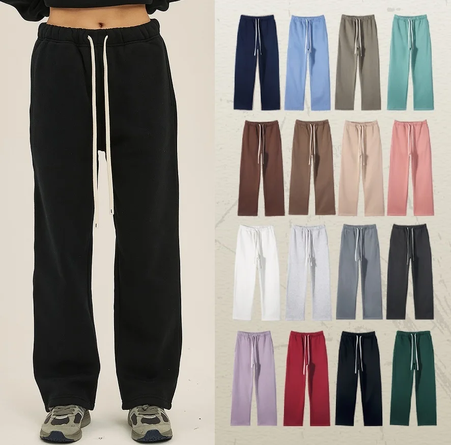 

Брюки Kanye Street Sle Fce, повседневные, прямые, на подкладке, свободного кроя, для пар, длинные, модные, брендовые