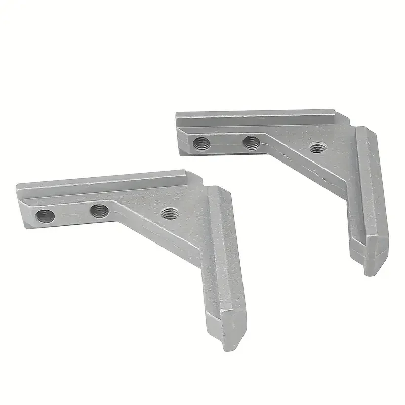 

1pcs L-Shape Interior Inside Corner Connector Joint Bracket With Screws Groove Fixing For 3030 4040 Series Aluminum Extrusion