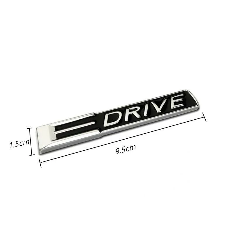 3D Metal SDRIVE EDRIVE XDRIVE Fender Car Emblem Badge Sticker For BMW E46 E39 E60 E90 F10 F30 E36 X1 X3 X6 X5 X7 Accessories