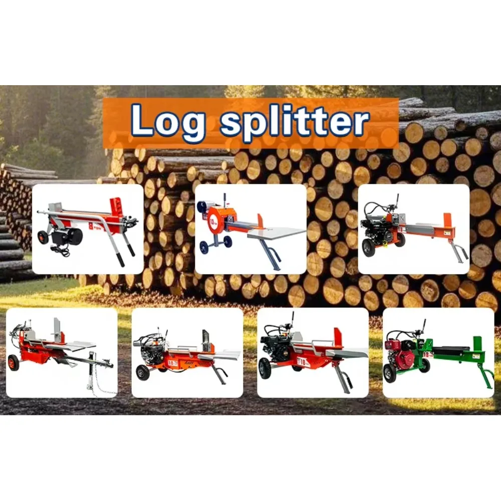 Best Quality Best Kinetic Wood Splitter Commercial Large Fully Automatic Chainsaw Firewood Wood Processor Log Splitter for Sale
