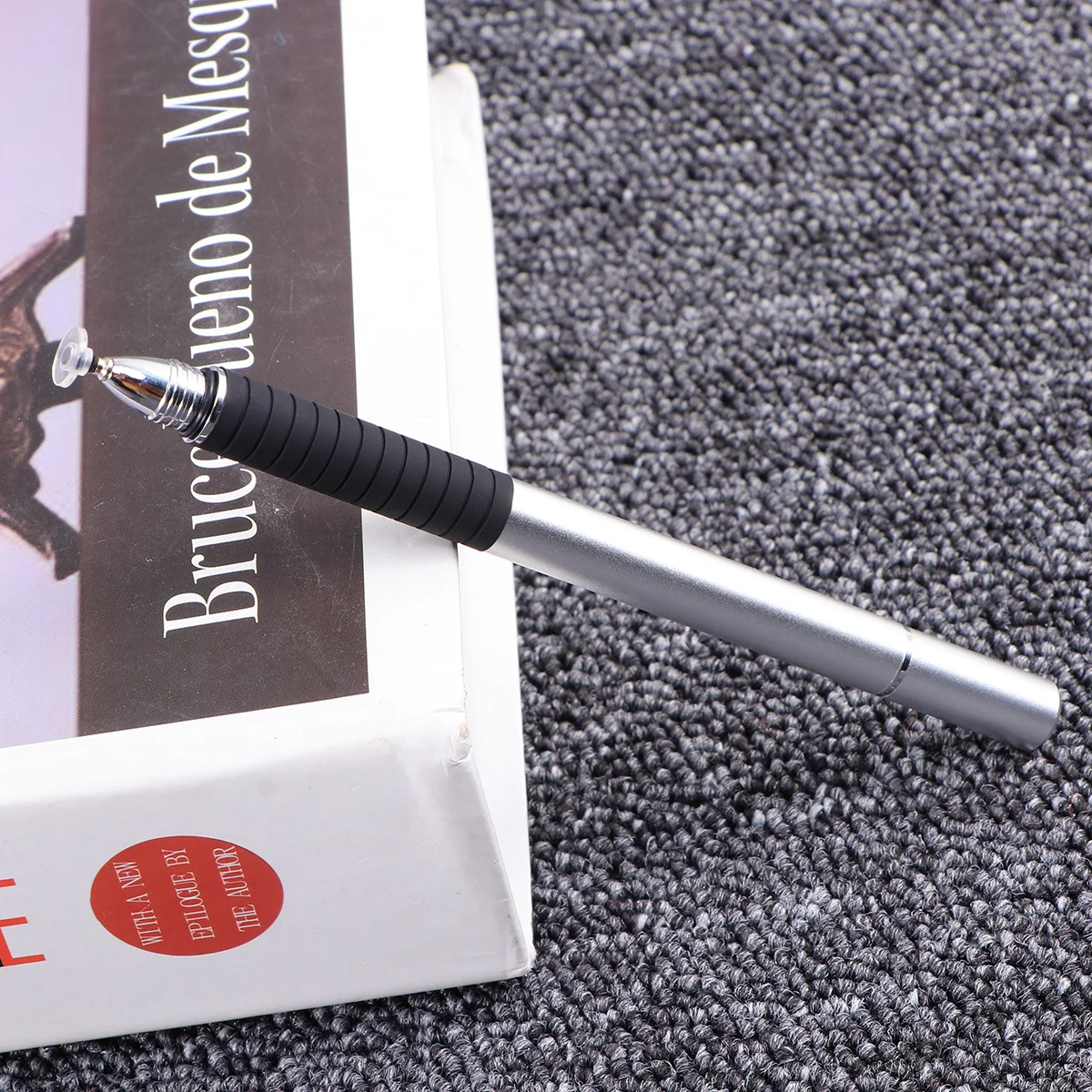 

2 in 1 Capacitive Stylus Pen Disc and Fiber Tip Screen Pen for Tablets Cell Phones Drawing Note Taking