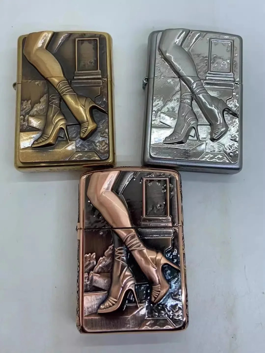 1 Piece Lighter DIY Custom Sexy Decorative Sticker Badge Suitable for Zp Size 5.2X3.2cm