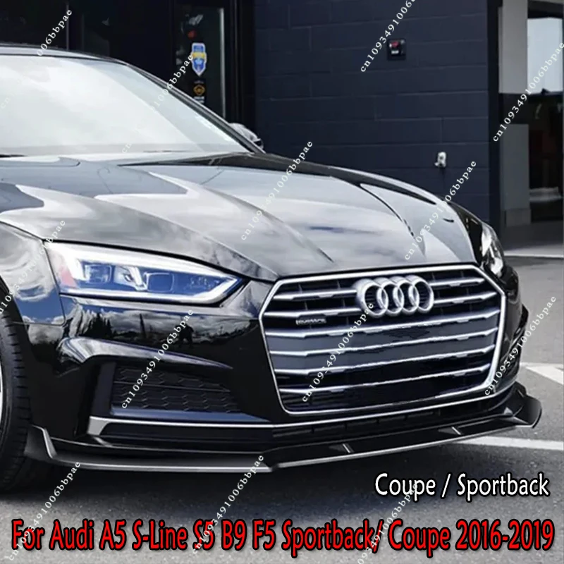 pour-audi-a5-s-line-s5-f5-b9-coupe-sportback-2016-2019-voiture-pare-chocs-avant-levre-spoiler-separateur-capuchon-avant-separateur-bodykit-tuning
