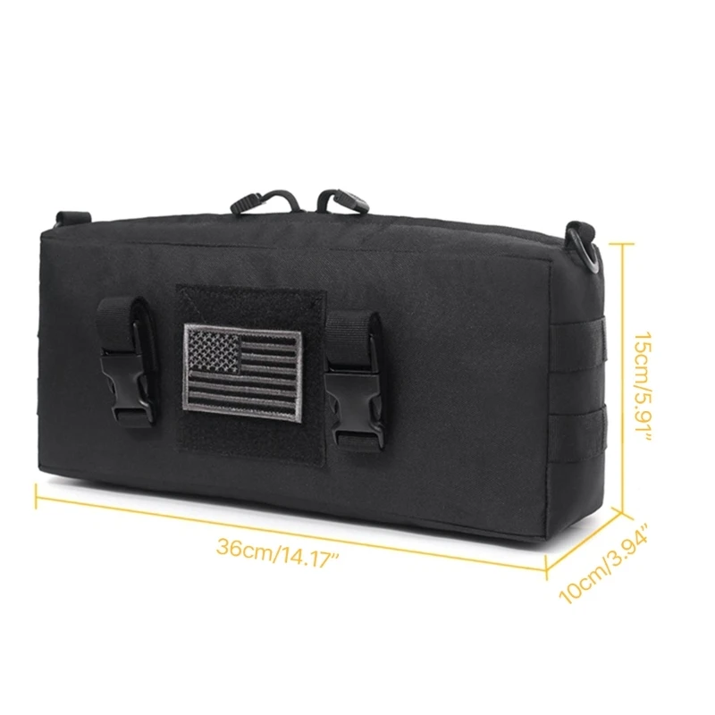 Utility Zipper Tool Bag Organiser Cross-body Shoulder Bag Small Tool Pouch Multipurpose Tool Bag Waterproof Tactic Pouch