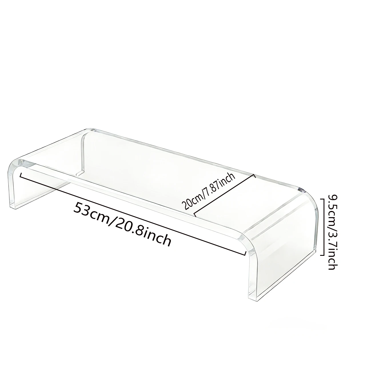 Acrylic Monitor Stand - Cartoka