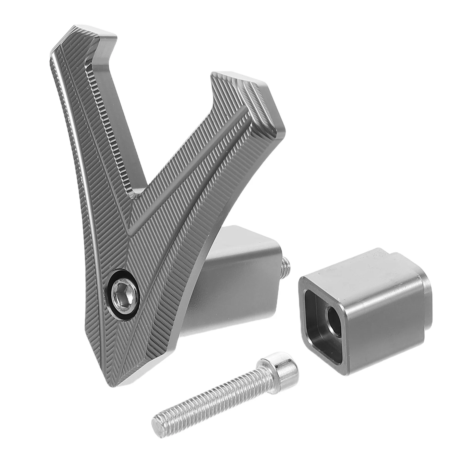 

1Set Motorcycle Front Hook Aluminum Alloy Heavy Duty Universal Electric Scooter Hanging Bag Hook Accessories Motorcycle Hanger
