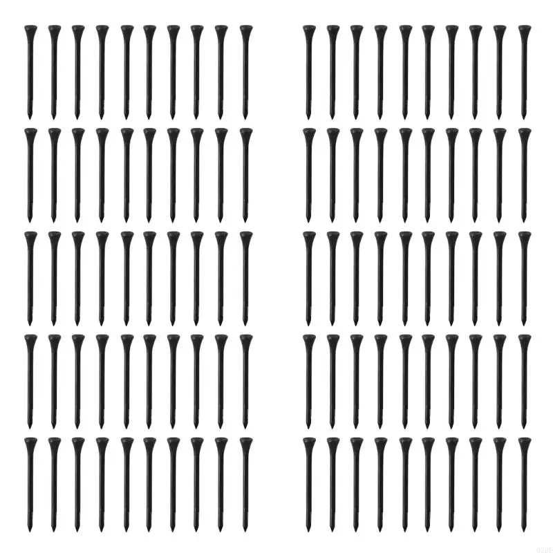  Infrangible Golf Tees Durability Plastic Simple Golf Tees Quick Installation