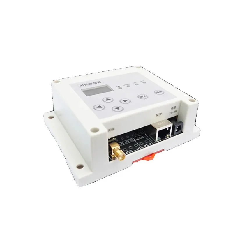 B code time server, monitoring clock synchronization network time calibration