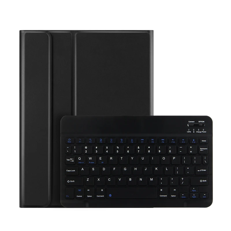 Keyboard Case for iPad 9th Gen 10.2 inch A2602 A2603 A2604 Tablet Stand Cover for ipad 10.2 9th/8th/7th Gen A2270 Air3 10.5 Case view 2