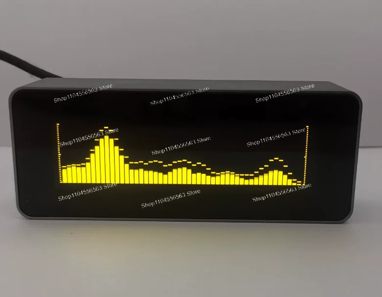 AK25664 Voice-Controlled/Remote-Controlled Car Desktop Fluorescent Screen Digital Clock