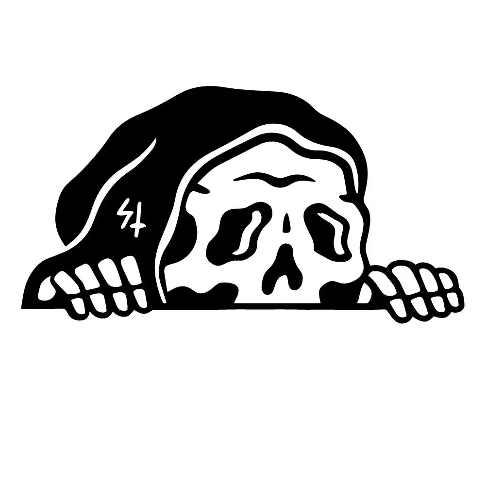 

Наклейка Grim Reaper JDM, автомобильные наклейки, открывающийся бампер, баннер на лобовое стекло