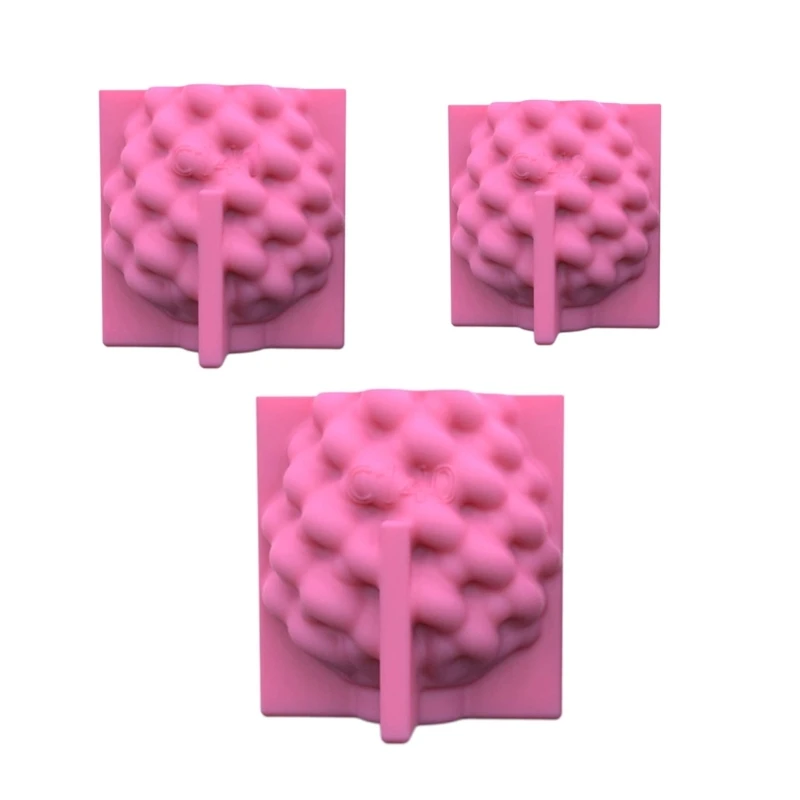 Morning Glory Pillar 3D Soap Mould DIY Epoxy Mold Handmade Candles Aroma Wax Soap Molds for Decorations Dropship