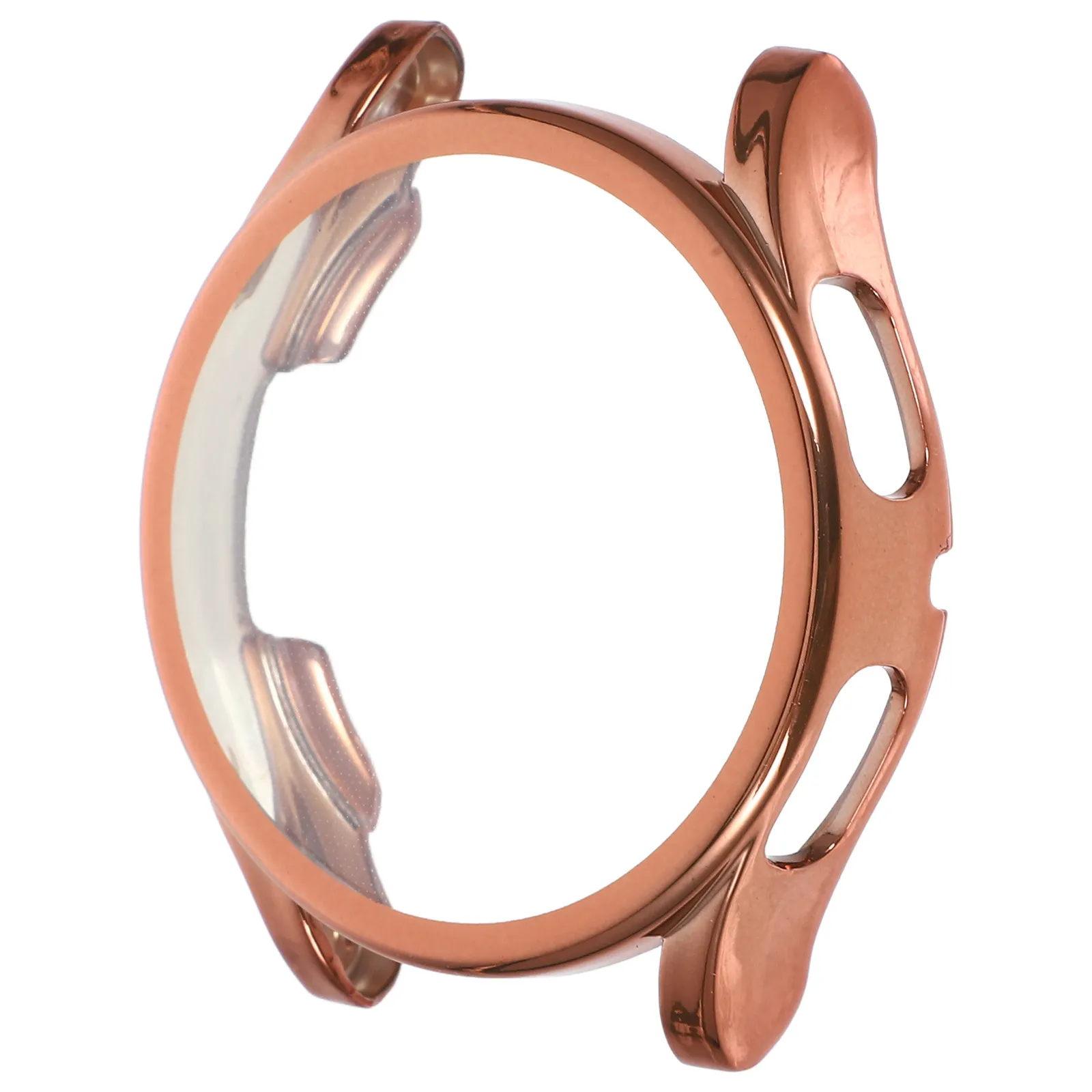 

Shiny Glitter Crystal Decor Watch Case for Watch 4 Smartwatch Protector Hollow Pc Cover with Full Button