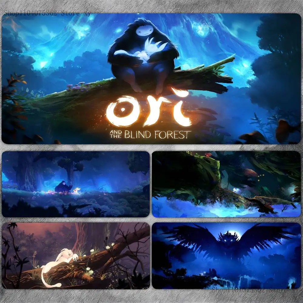 Ori And The Blind Forest Game Mousepad Large Keyboard Desk Mat Gaming Mouse Pad LockEdge Non-slip Mat