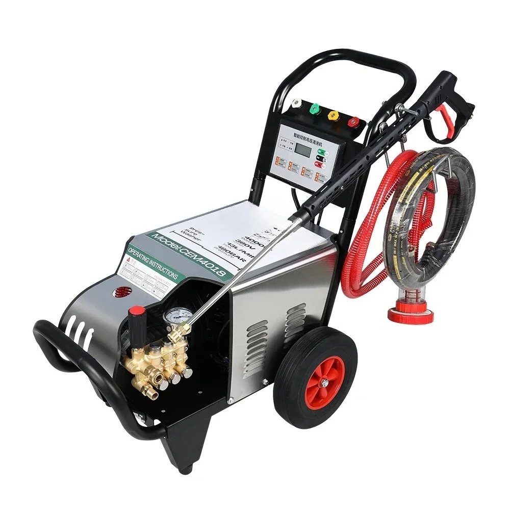 

4 Kw 5.5kw Electric Sewer Cleaning Washer Machine Equipment High Pressure Car Washing