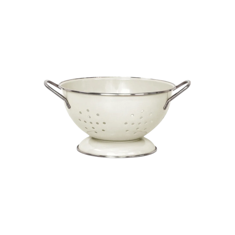 

Корзина для фруктов с эмалированным покрытием из углеродистой стали, нержавеющая самосливная корзина для слива фруктов, устойчивое к падению сито для овощей, кухня