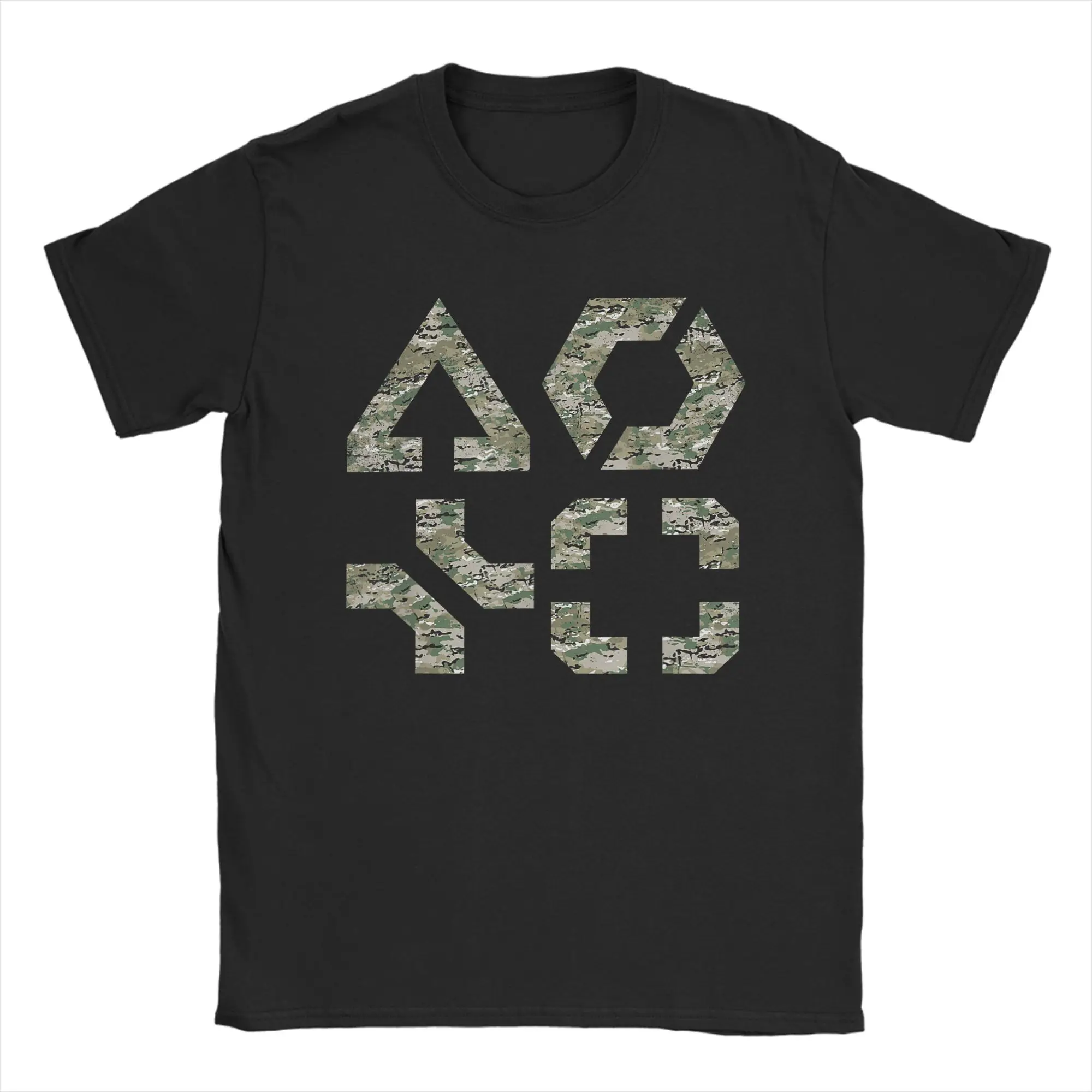 Men Battlefield Class Soldier Game BF6 T Shirt Army Camo Cotton Tops Unique Short Sleeve Crewneck Tees Summer T-Shirt