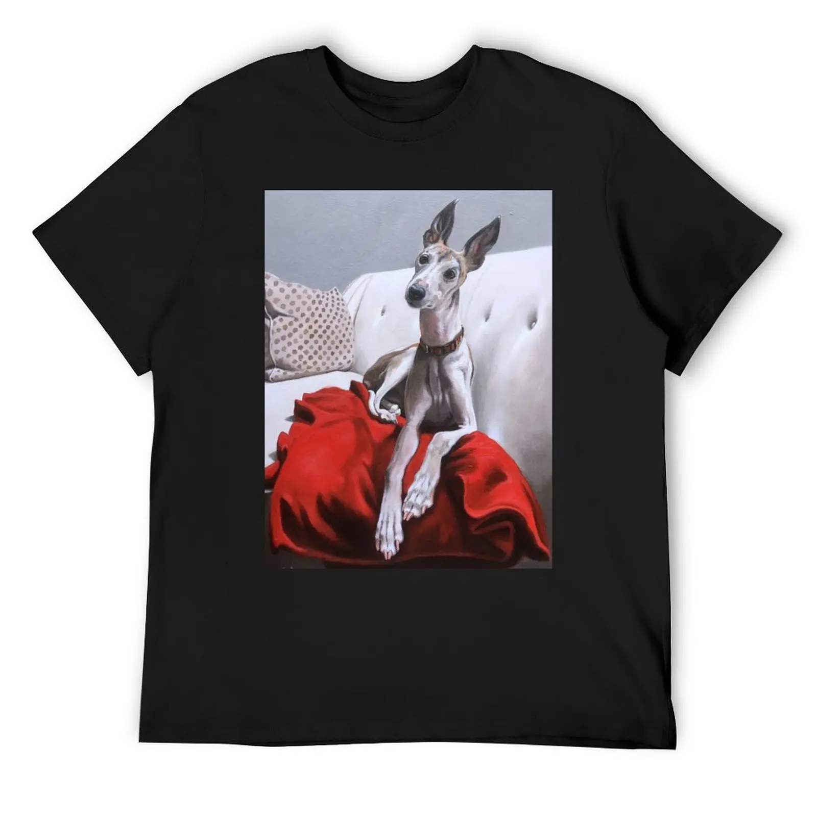 

Greyhound study.. T-Shirt summer 2025 custom shirt oversize t-shirts man men t shirts high quality