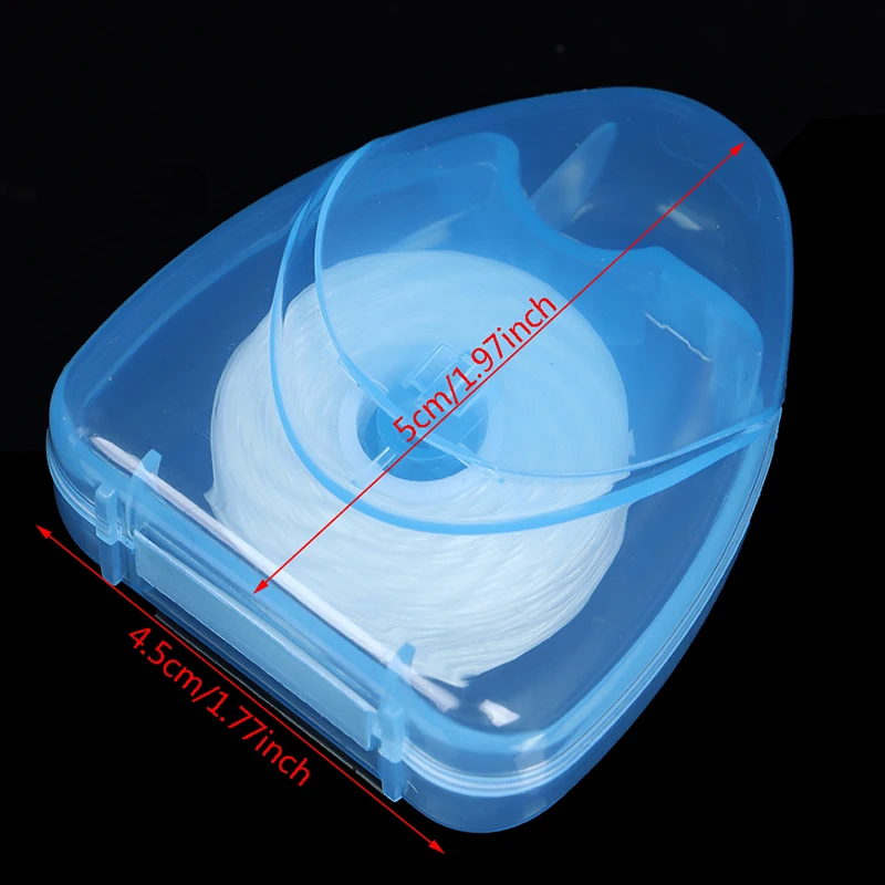 50m Dental Floss High Tensile Ultrafine Dental Floss Portable Dental Floss Picking Dental Cleaner Oral Health Care Products