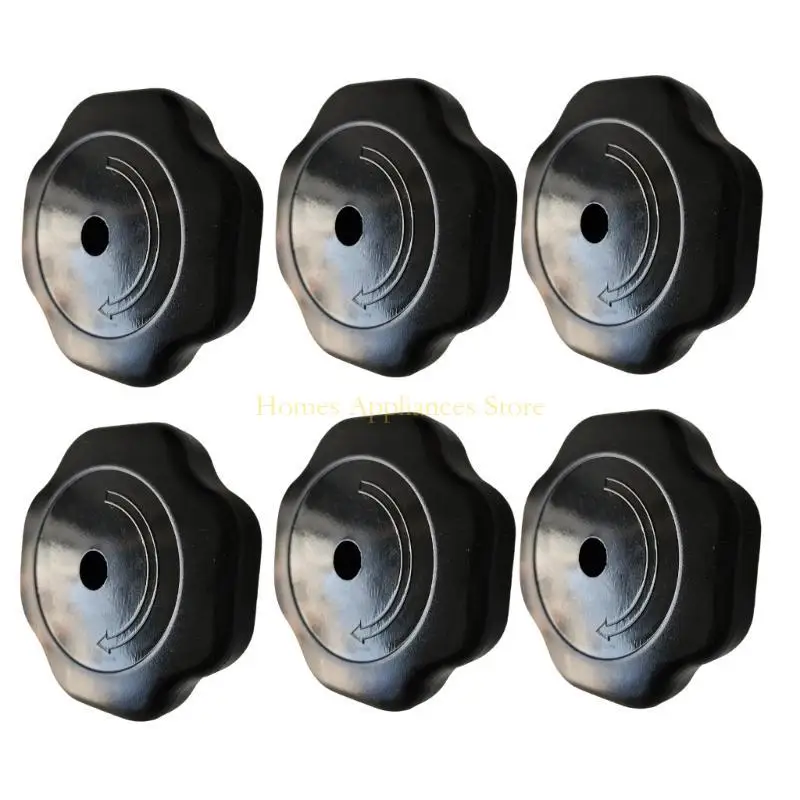 حزمة D0AB من 6 مقبض طباخ الضغط متعدد المواطن للتركيب بسيط للمطبخ