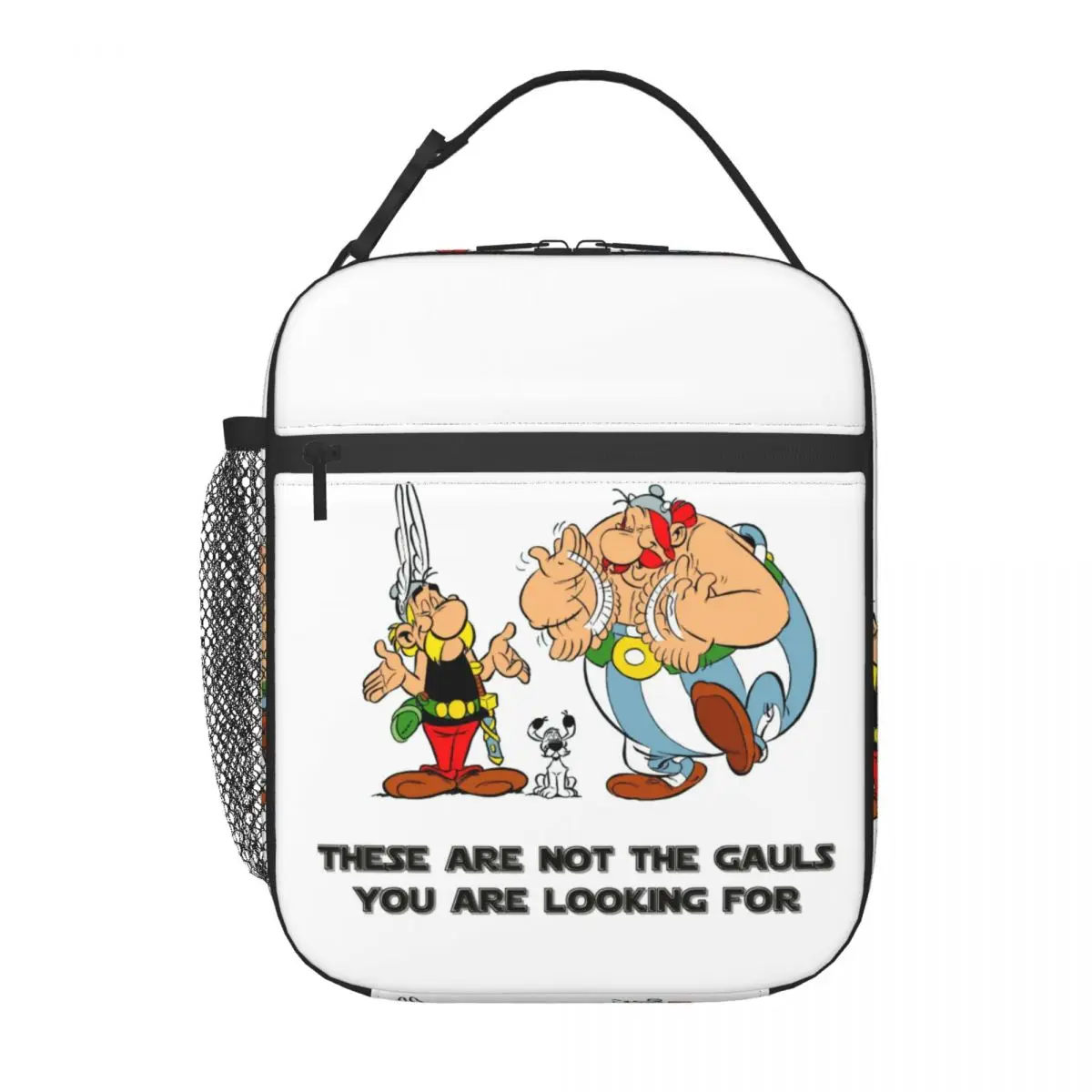 Custom These Aren't The Gauls You're Looking For Lunch Bag Women Cooler Warm Insulated Lunch Box for Student School