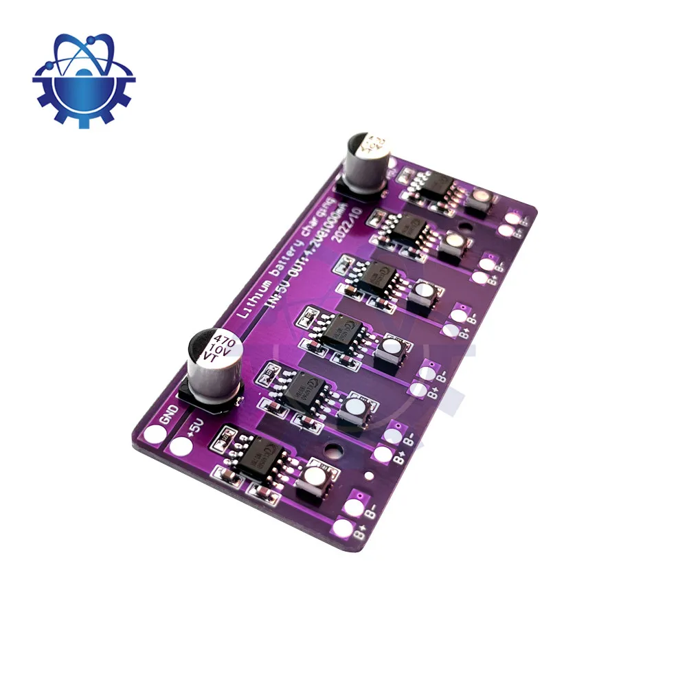 18650 modulo di ricarica 4056 5V 1A scheda caricabatteria al litio 6 scheda PCB modulo integrato di scarica di carica indipendente