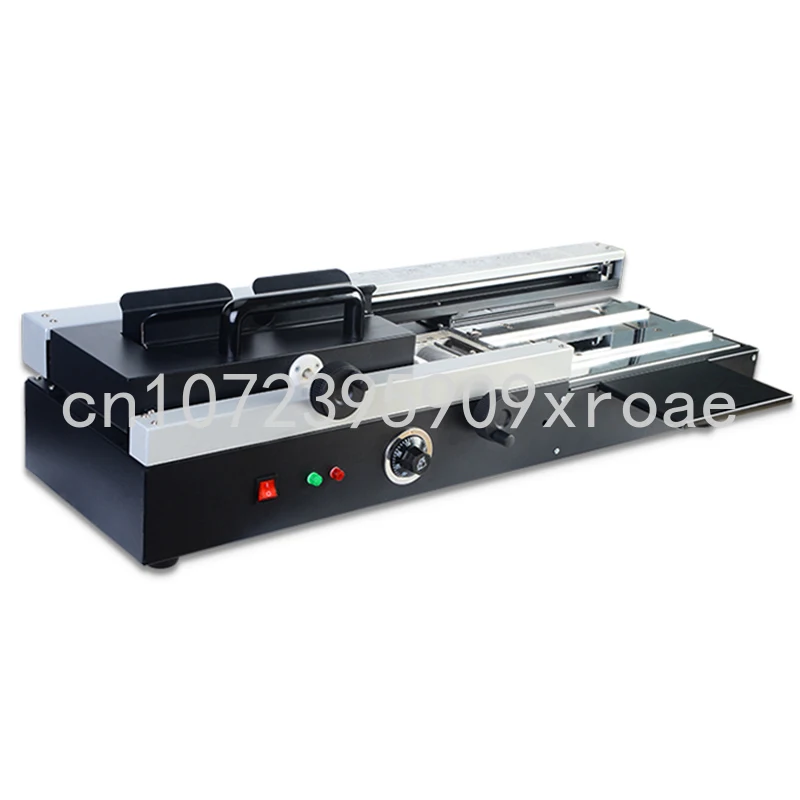 220V~240v Hot Melt Glue Binding Machine Binding Length 32cm Automatic Heating Hot Melt Bookbinding Machine