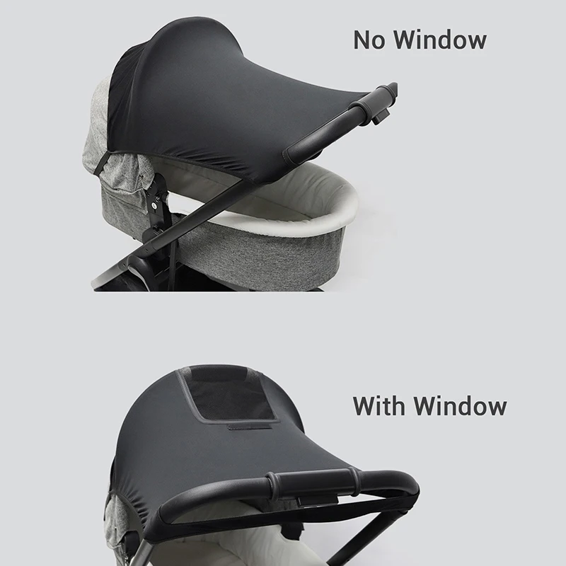 Universal Baby Stroller Accessories Sun Shade UV Protection Sunshade Carriage Canopy Cover for Prams Infants Car Seat Sun Visor