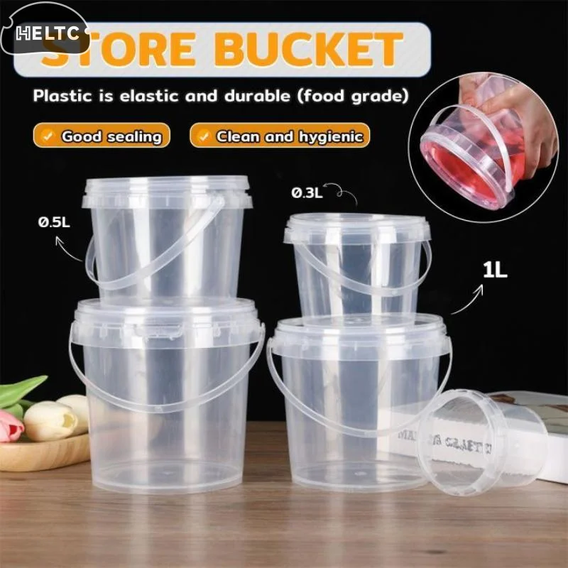 Food Storage Handling - 10 قطع من الدلاء البلاستيكية سعة