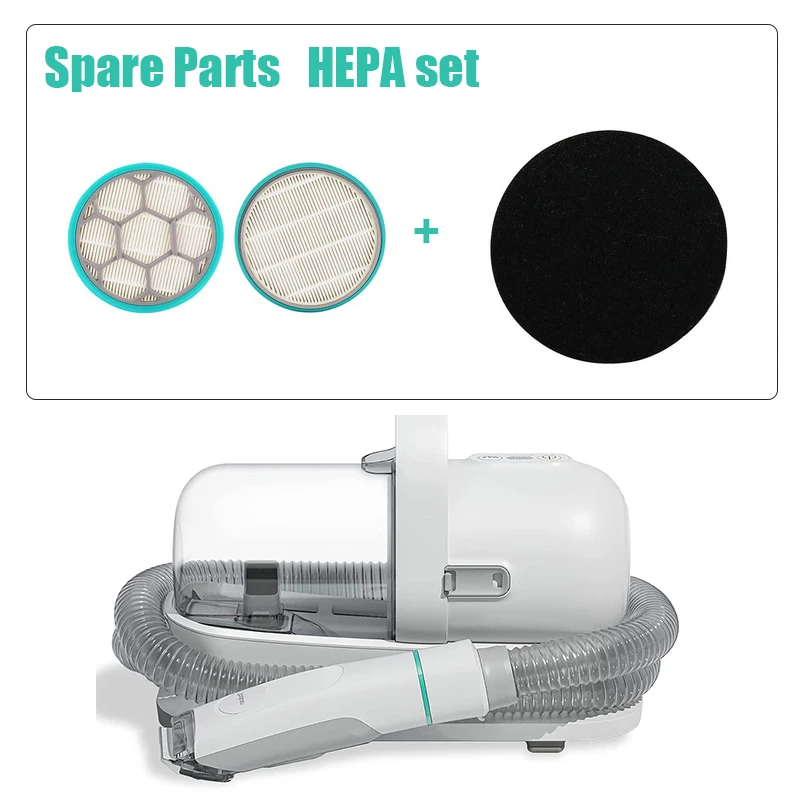 HEPA Filters Spare Parts Clean Cloth For Vacuum Cleaner Supplies Maother Electric Pet Grooming Kit Multifunction Clippers