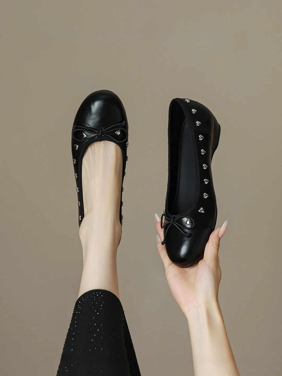 knot-detailed-black-chunky-heel-single-shoes-women's-high-end-feel-2026-new-fashion-versatile-ballet-shoes-four-seasons-low-c