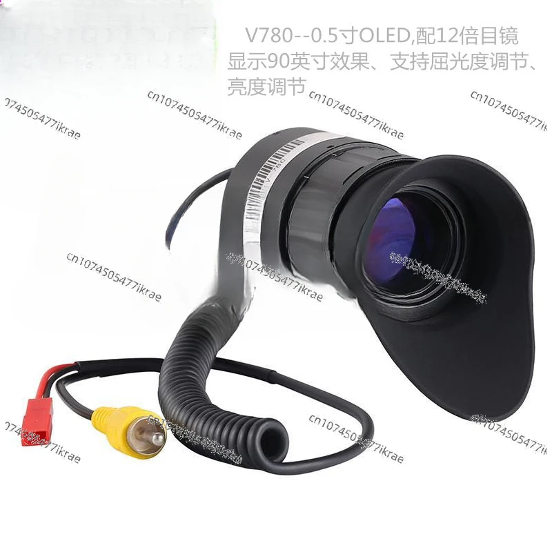 Oled Eyepiece 0.5 Inch with Lens Display Cvbs Input Video Night Vision Thermal Imaging Viewfinder