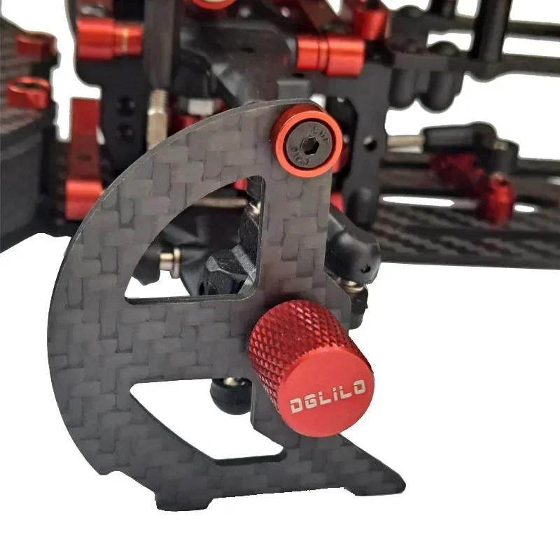 

RC Model Remote Control Car Shunting Tool Shunting Tire Balance Tool, Carbon Fiber Wheel & M4 Hand Twist Nut