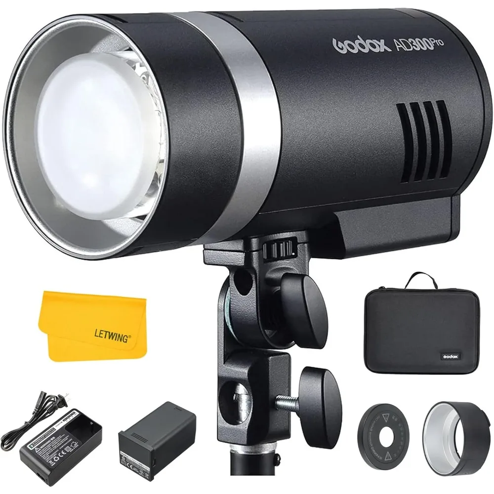 

Наружная вспышка-стробоскоп 300 Вт TTL HSS Monolight Студийная вспышка с литиевой батареей для Canon Sony Nikon