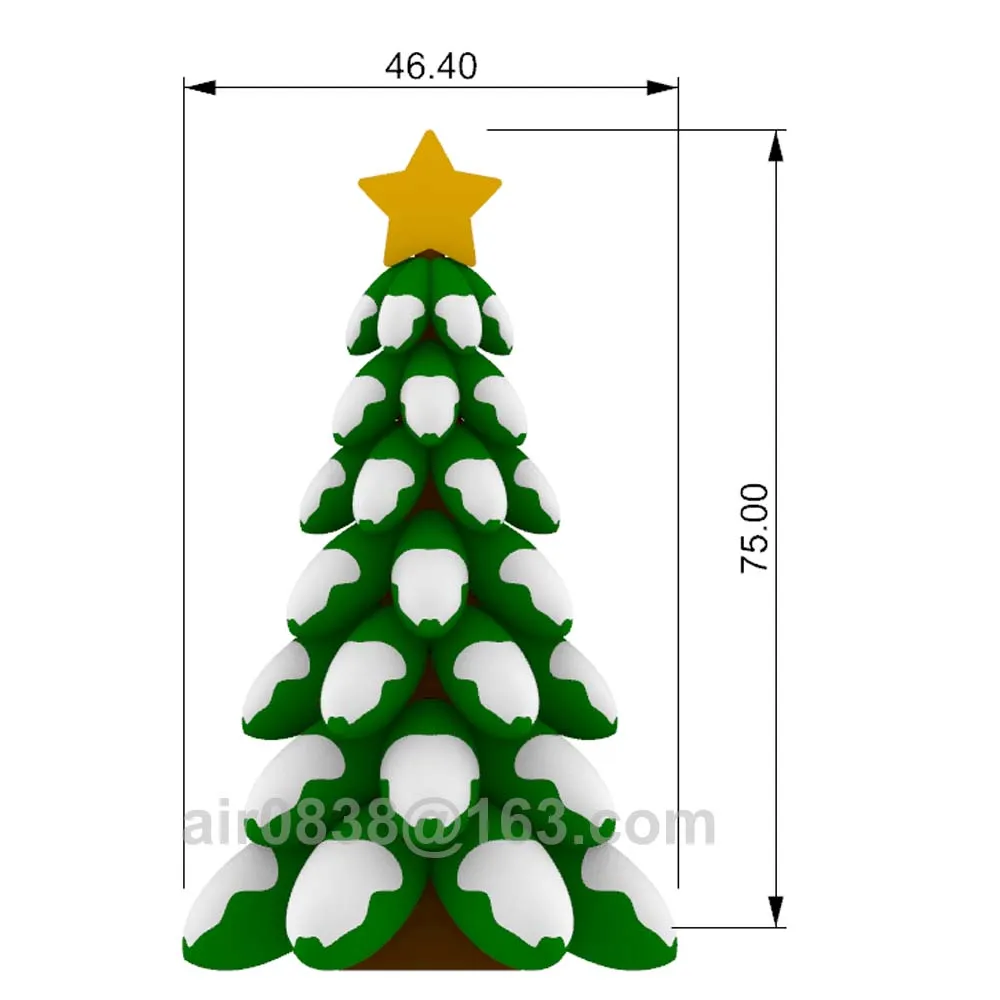 巨大なインフレータブル雪のクリスマスツリー,LEDライトと送風機付きの人工雪の木,屋外のクリスマスフェスティバルの装飾