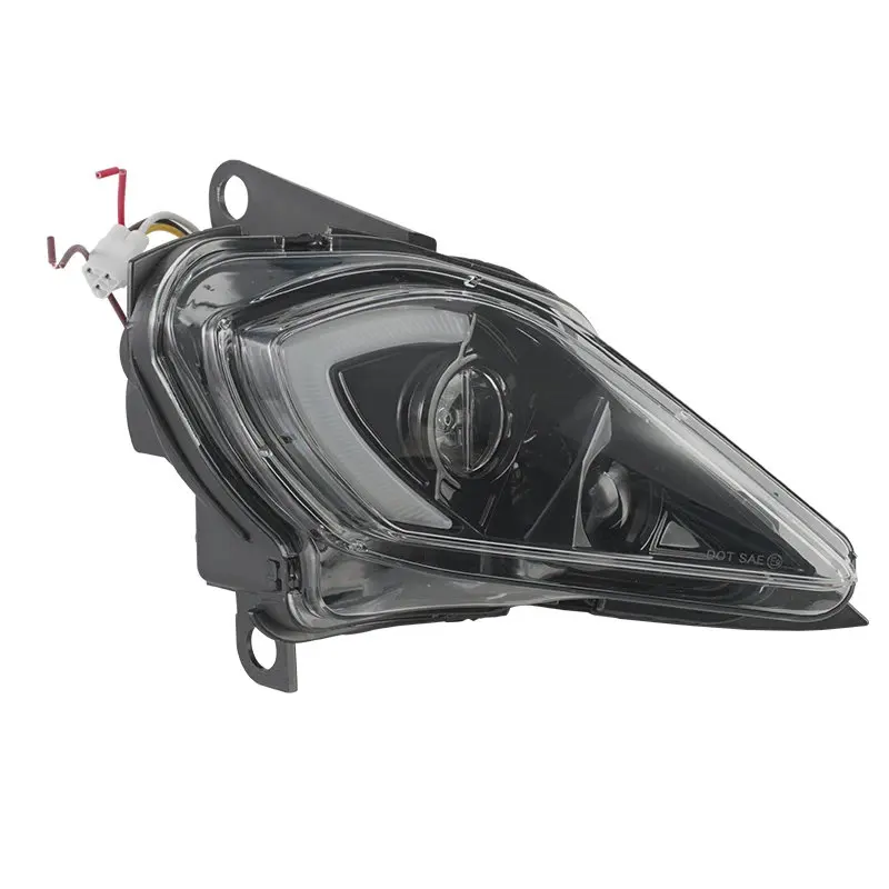 Faros delanteros ATV para Yamaha Raptor 700, 350, 250, YFZ 450R, 450X, Lobezno 450, 350, faro embellecedor H4, intermitentes, 1 Juego