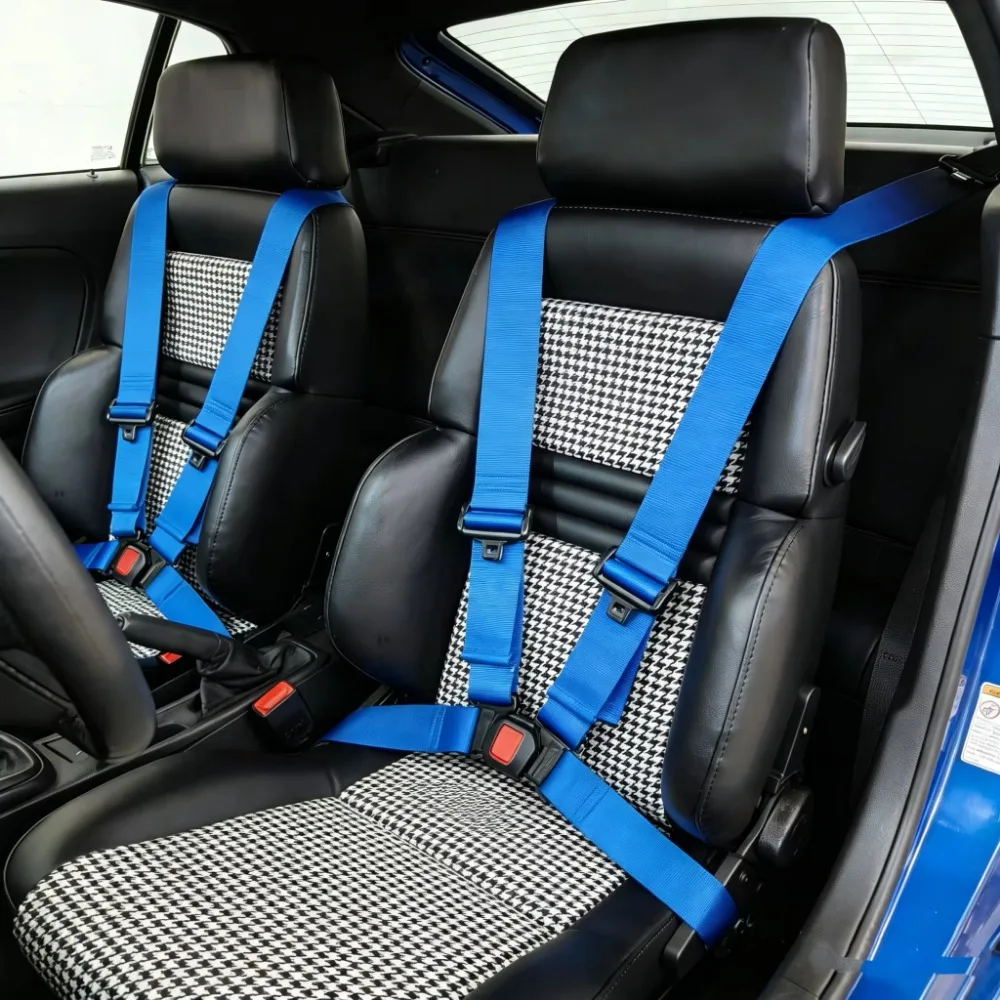 LK Ergonomic Racing Seat Adjustable Headrest One-Touch Forward Flip Universal Fit Car Seat with Sliders