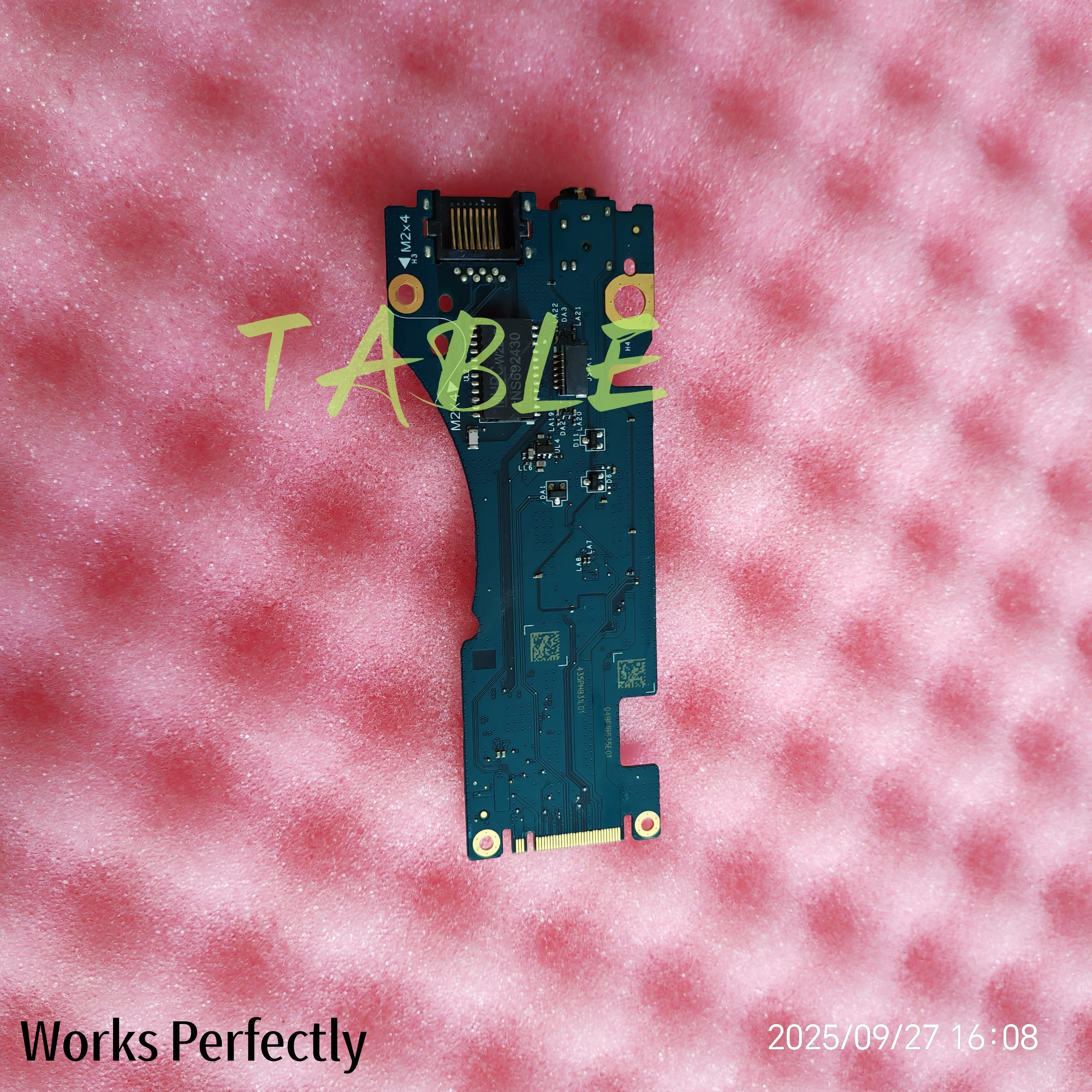 

HDQ75 LS-L65DP Rev:1.0(A00) For Dell Alienware M17 R5 9520 Audio Ethernet Port Board 100% Well