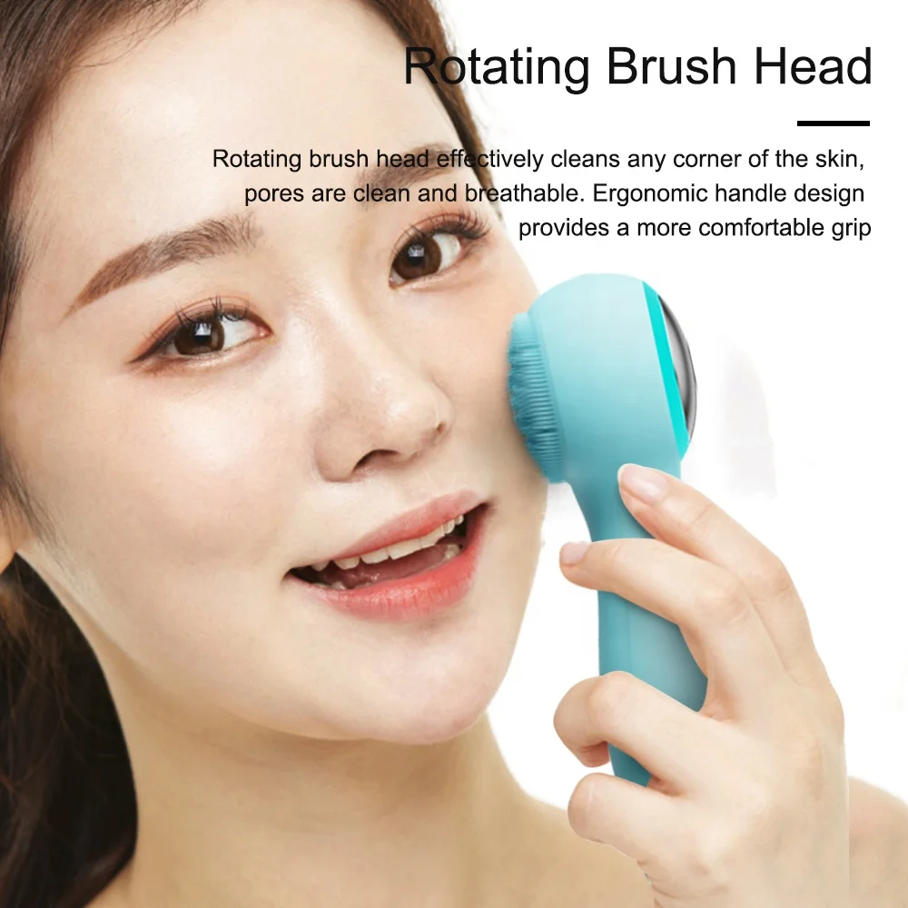 High Quality Electric Vibration Massager Wholesale Beauty & Personal Care Product Face Exfoliating Cleanser Facial Wash Brush