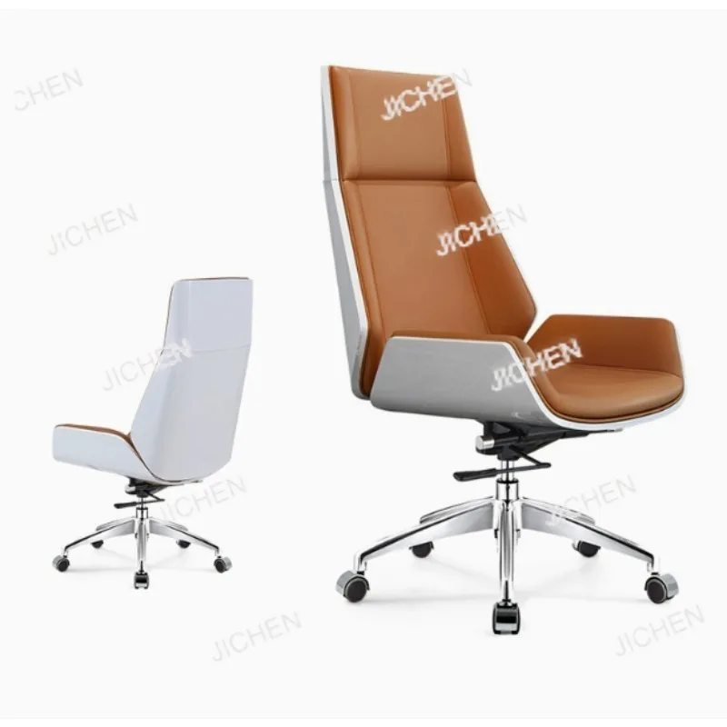 

JC Office Chair Executive Ergonomic Desk Chair With Lumbar Support Swivel Rolling Home Office Workspace Chaises De Bureau