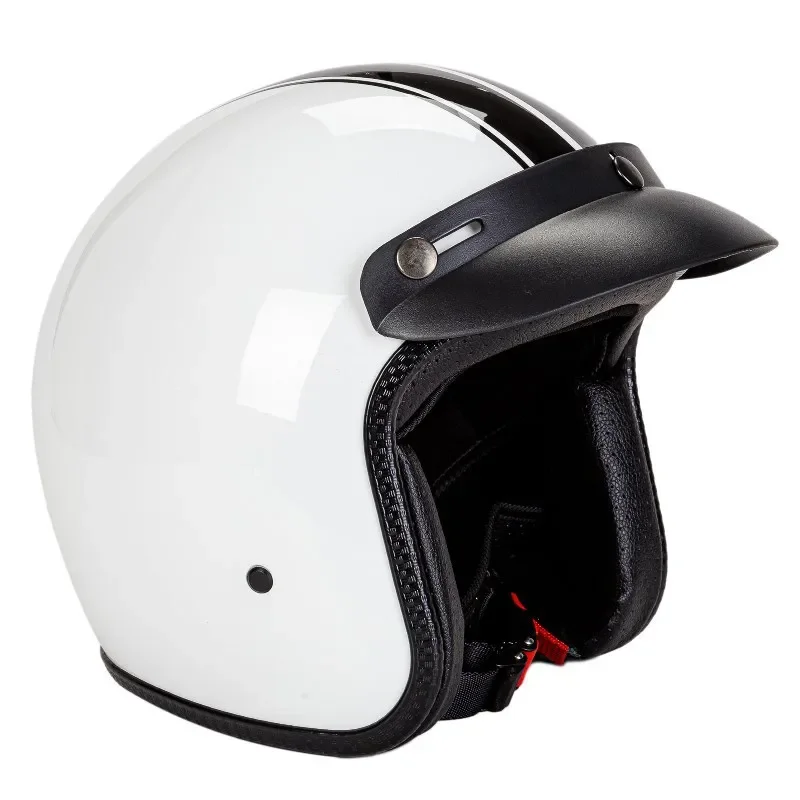 

Vintage Motorcycle 3/4 Open Face Helmet Japan Technology Scooter Motorbike Riding Jet Casque Moto Casco