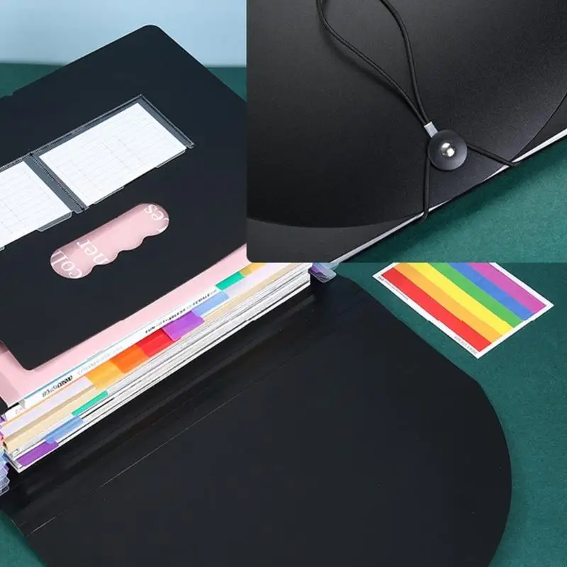 Document Bag File Folder Filing Box 13/25 Pockets Accordions Bag File Bag